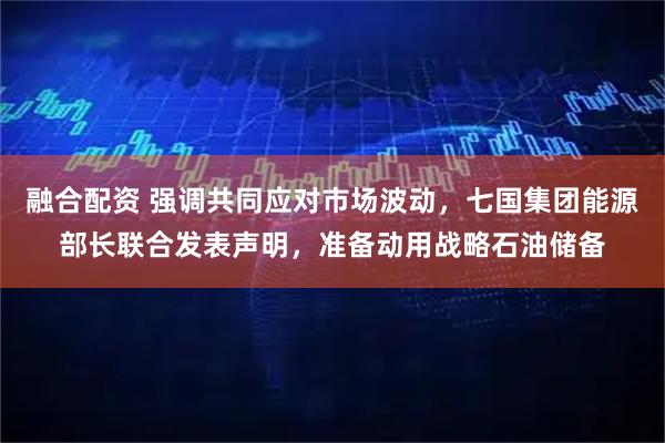 融合配资 强调共同应对市场波动，七国集团能源部长联合发表声明，准备动用战略石油储备