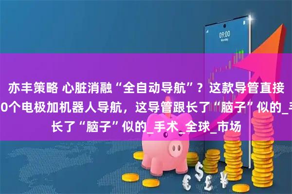 亦丰策略 心脏消融“全自动导航”？这款导管直接惊动了FDA！20个电极加机器人导航，这导管跟长了“脑子”似的_手术_全球_市场